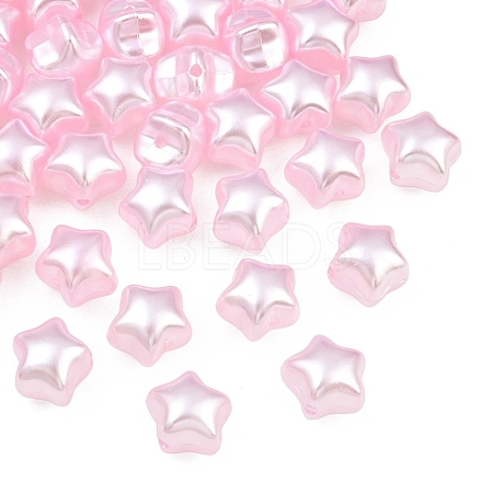 Imitation Pearl Acrylic Beads AC-CBAAA05-15A-1