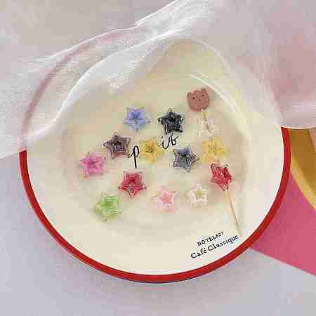 Transparent Acrylic Beads OACR-N163-05-1