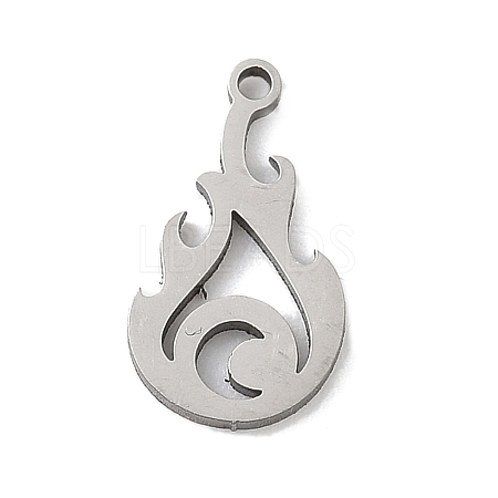 201 Stainless Steel Charms STAS-S174-18P-1