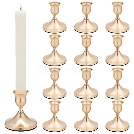 Iron & Aluminium Alloy Candle Holders DJEW-WH0077-09-1