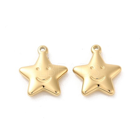 304 Stainless Steel Pendants STAS-L022-364G-1