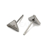 Tarnish Resistant 304 Stainless Steel Stud Earring Settings X-STAS-Q170-11-2
