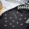50Pcs 925 Sterling Silver Links STER-BBC0001-09-5