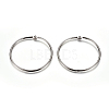 Iron Loose Leaf Book Binder Hinged Rings IFIN-L034-01H-P-1