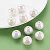 Opaque Acrylic Beads X-MACR-S370-18mm-01-8