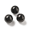 Natural Shungite Sphere Beads G-F675-01-A-1