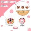 5Pcs Handmade Lampwork Beads LAMP-SZ0001-50A-2
