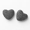 Unwaxed Natural Lava Rock Beads G-F327-18-1