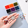 Transparent Acrylic Beads TACR-YW0001-4MM-04-6