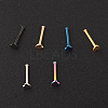 304 Stainless Steel Heart Nose Bone Rings WG0DFB7-03-4