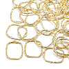 Brass Open Back Bezel Pendants X-KK-N200-042-2