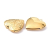 Ion Plating(IP) 304 Stainless Steel Locket Pendants X-STAS-P291-06G-3