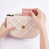 Rectangle PU Leather Ring Bags ABAG-WH0047-01B-3