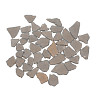 Matte Mosaic Tiles Glass Cabochons DIY-WH0185-02C-1