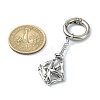 304 Stainless Steel Pouch Keychains HJEW-JM01301-01-3