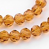 Transparent Glass Bead Strands X-GLAA-G013-8mm-65-3