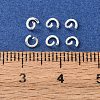 Brass Open Jump Rings KK-G604-08S-14-3