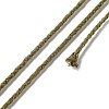 20M Polyester Braided Cord for Jewelry Making OCOR-G015-04A-14-1