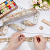 Polyester Embroidery Ribbon OCOR-WH0101-160A-3