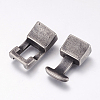 304 Stainless Steel Snap Lock Clasps STAS-F144-028AS-3