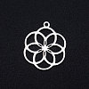 201 Stainless Steel Filigree Charms STAS-T049-T671-1-1