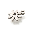 201 Stainless Steel Charms STAS-R132-03P-2