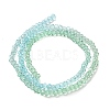 Transparent Painted Glass Beads Strands DGLA-A034-T2mm-A16-5