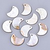 Natural Freshwater Shell Pendants X-SHEL-R113-09-2