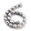 Dyed Natural Cultured Freshwater Pearl Beads Strands PEAR-P062-29C-3