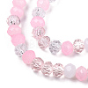 Glass Beads Strands EGLA-A034-M2mm-02-3