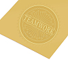 Self Adhesive Gold Foil Embossed Stickers DIY-WH0211-043-4