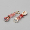Alloy Shell Shape Leverback Earrings EJEW-WH0004-194C-2