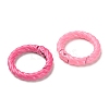 10Pcs Spray Painted Alloy Spring Gate Rings FIND-YW0001-56-2