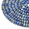 Natural Lapis Lazuli Beads Strands G-P575-A46-8x5mm-01-3