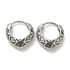 316 Surgical Stainless Steel Hoop Earrings for Women and Men EJEW-D096-20A-AS-1