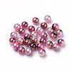 Rainbow Acrylic Imitation Pearl Beads LS-OACR-R065-8mm-A10-1