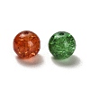 Transparent Crackle Glass Beads CCG-MSMC0002-02-M-2