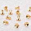Brass Pendant Bails KK-BC0003-85G-5