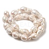 Natural Nucleated Pearl Beads Strands PEAR-E016-021-2