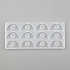 Semicircle Straw Topper Silicone Molds Decoration X-DIY-J003-07-2