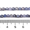 Natural Tanzanite Beads Strands G-F717-17B-01-4