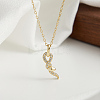 925 Sterling Silver Cable Chain Necklaces STER-P065-14G-2