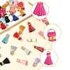 20Pcs Handmade Polycotton(Polyester Cotton) Tassel Decorations FIND-FS0003-27L-8
