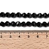 Natural Black Onyx  Beads Strands G-Z119-A04-01-6