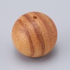 Natural Olive Wood Beads WOOD-H100-05-2