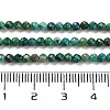 Natural Chrysocolla Beads Strands X-G-P514-A03-02-01-4