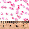 8/0 Baking Paint Glass Seed Beads SEED-R051-07B-04-3