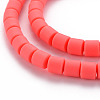 Polymer Clay Bead Strands CLAY-T001-C34-5