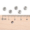 316 Surgical Stainless Steel Rhinestone Spacer Beads X-STAS-L285-001P-02-3
