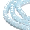 Electroplate Opaque Glass Beads Strands LS-EGLA-A035-P4mm-A10-3